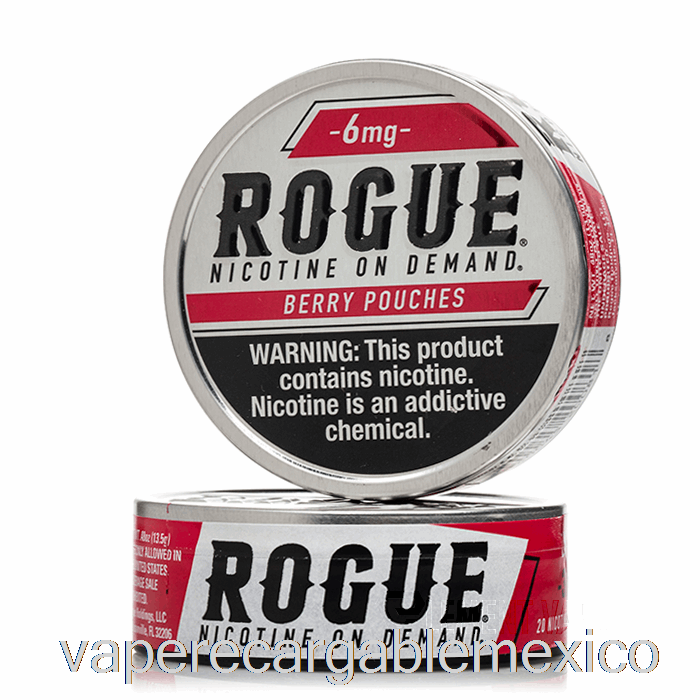 Bolsas De Nicotina Vape Recargables Rogue - Baya 6 Mg (paquete De 5)